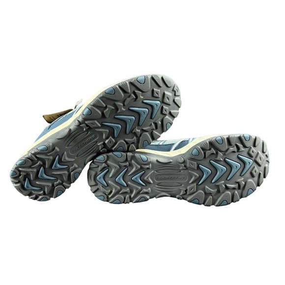 Skechers Outdoor Grand Peak Balsam Blue Gray Trail Shoes Women's Sizes 8 - 11 - Picture 9 of 9